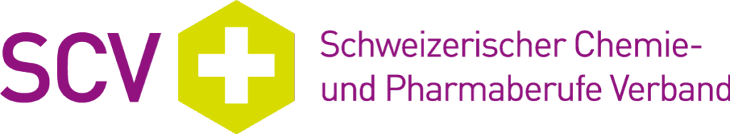 Logo SCV Schweizerischer Chemie- und Pharmaberufe Verband